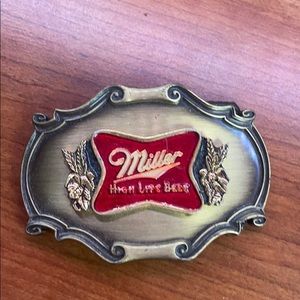 NWOT VINTAGE Miller High Life Belt Buckle
